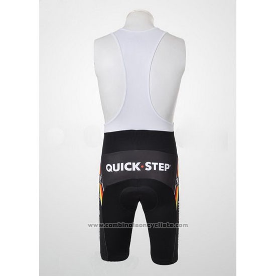 2010 Maillot Cyclisme Quick Step Champion Belgique Manches Courtes et Cuissard